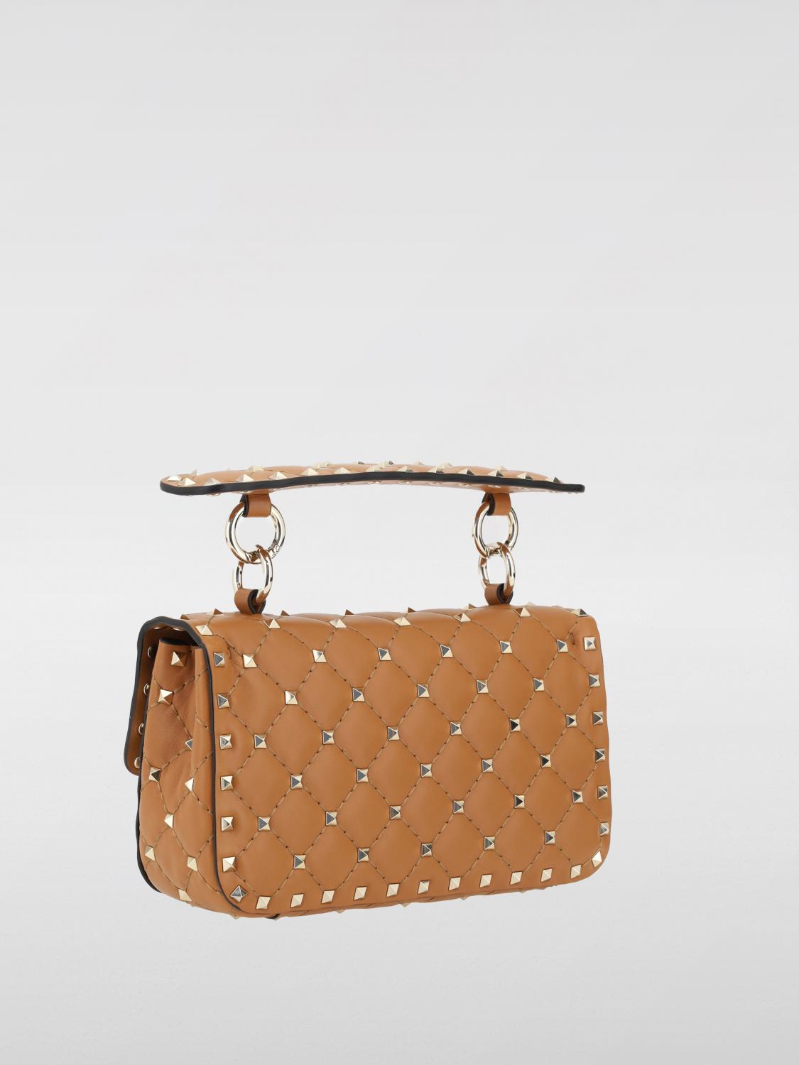Rockstud Shoulder Bag Quilted Design