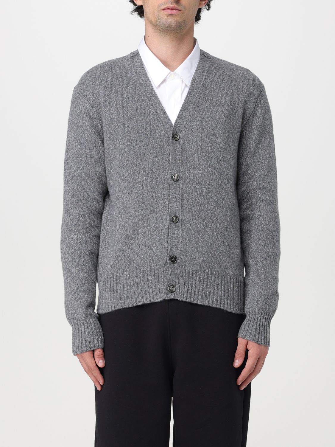 VNeck Wool Cardigan