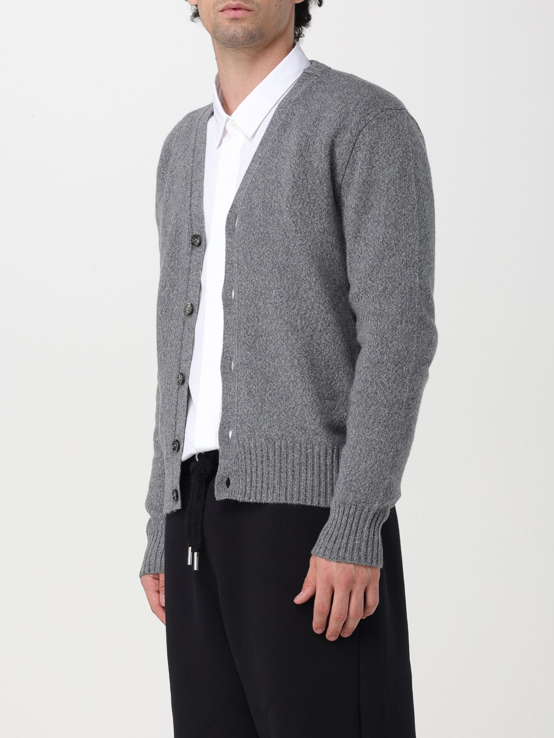 VNeck Wool Cardigan