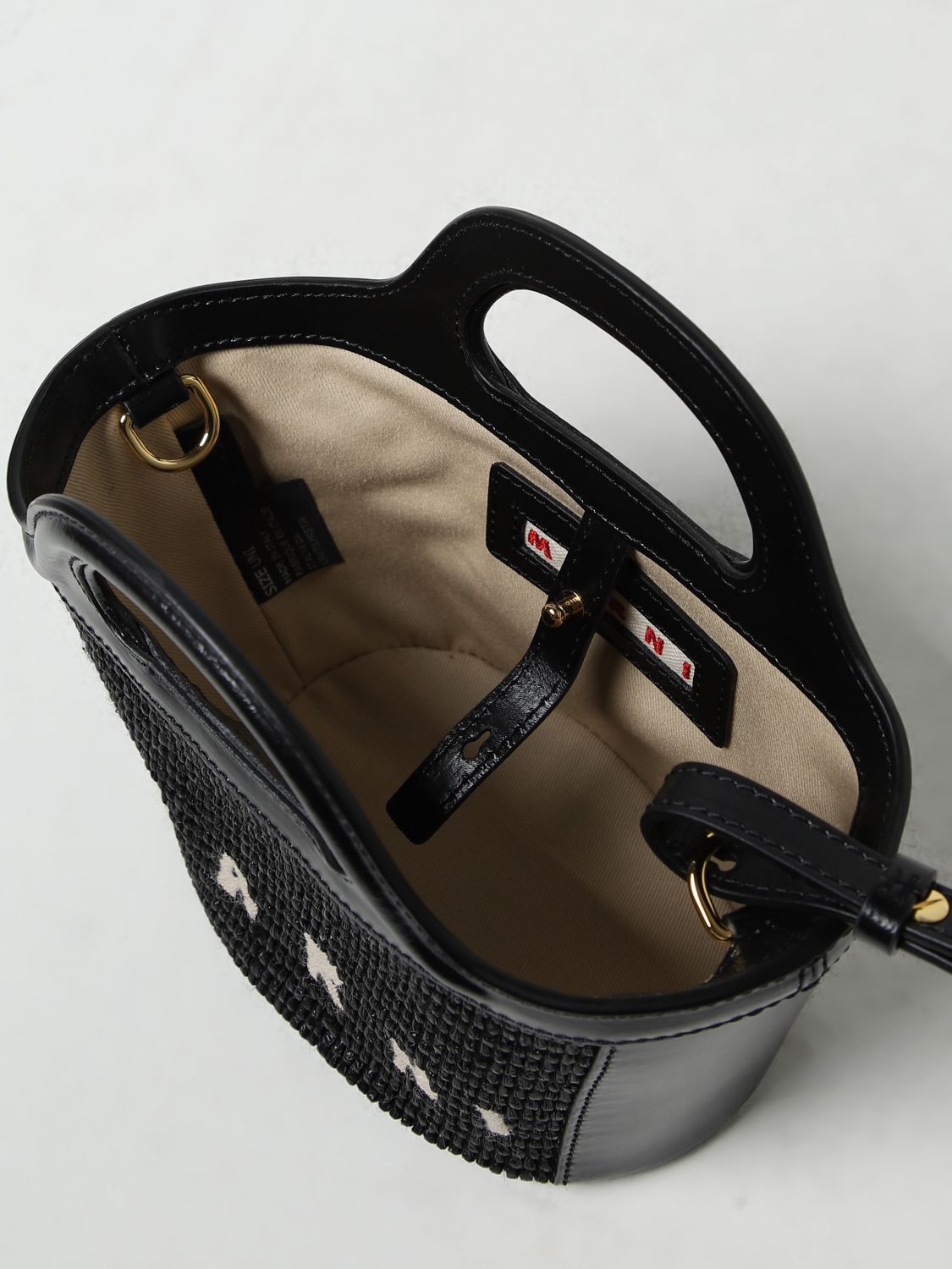 Pannier Mini Trunk Bag Raffia