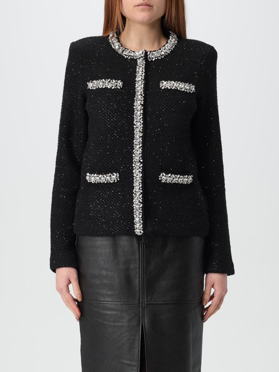 CrystalEmbellished Tweed Jacket