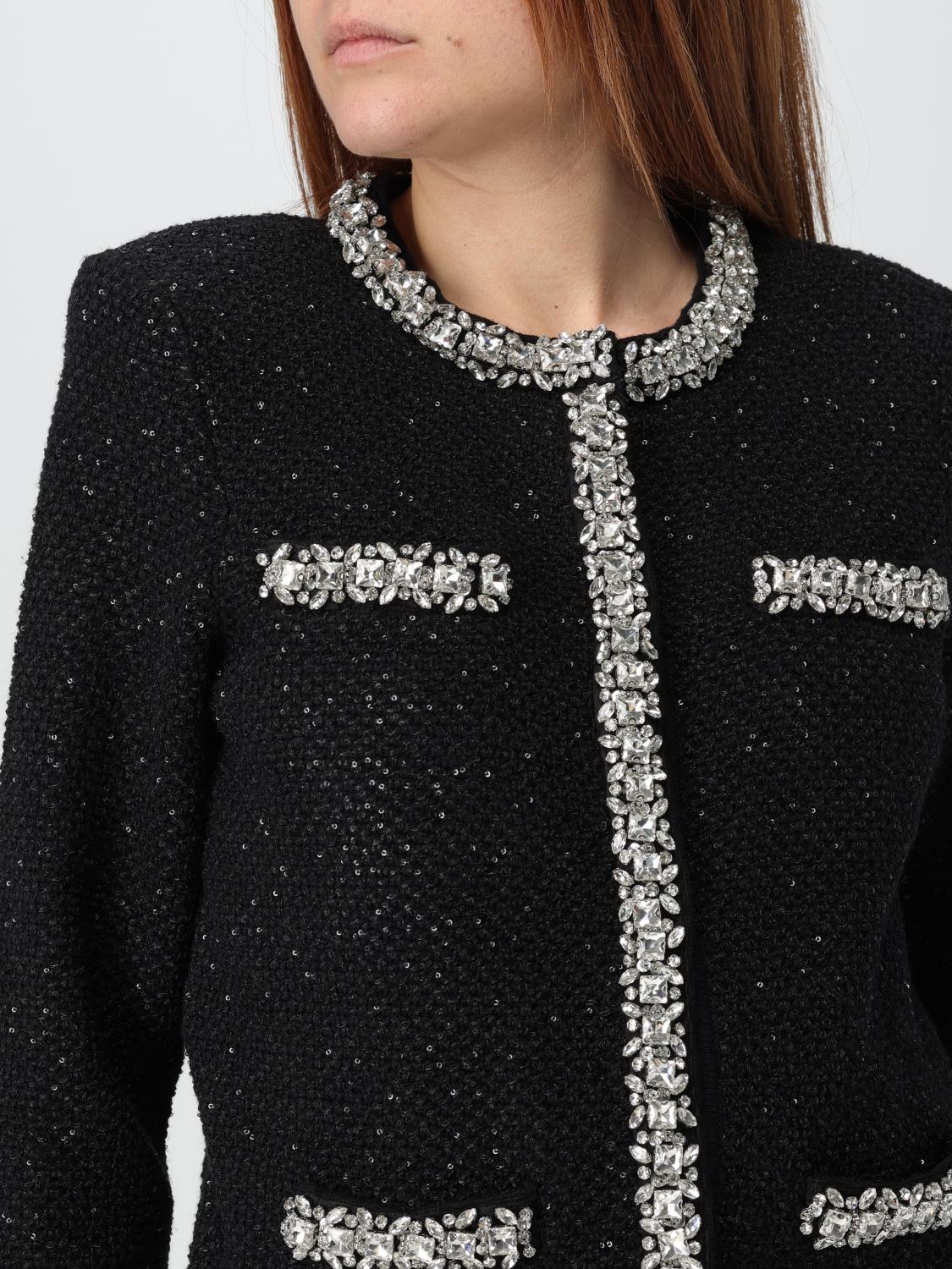 CrystalEmbellished Tweed Jacket