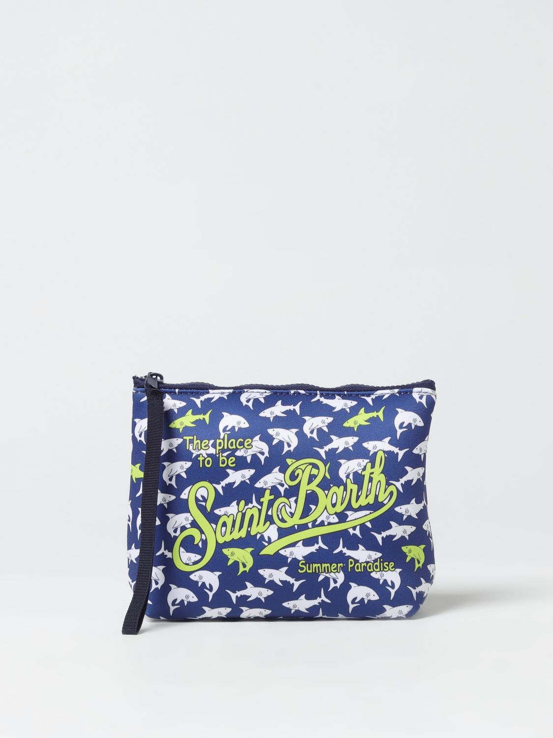 Shark Print Clutch Bag