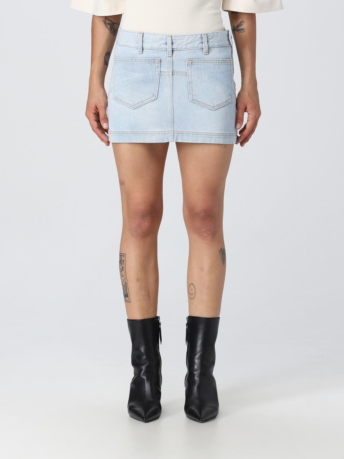 Denim Mini Skirt Classic FivePocket