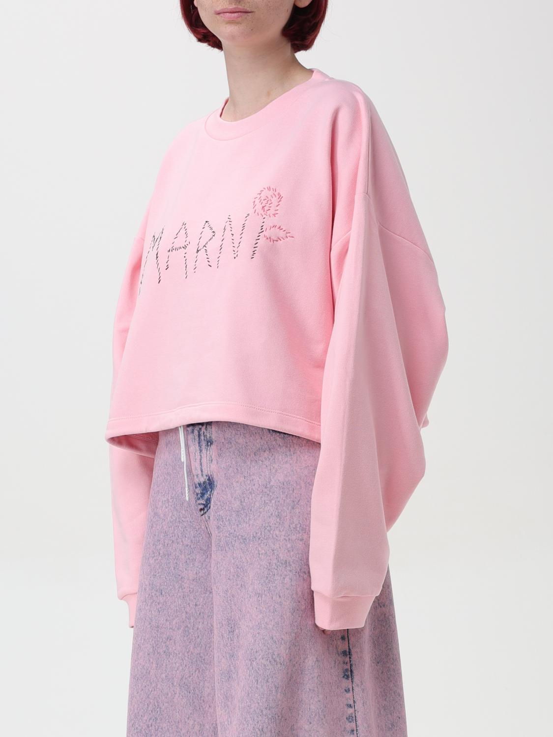 Cropped Crew Neck Long Sleeve Pullover