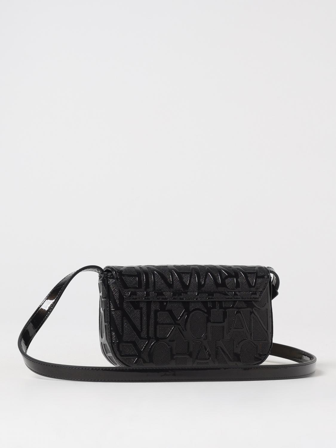 Embossed Logo Crossbody Bag