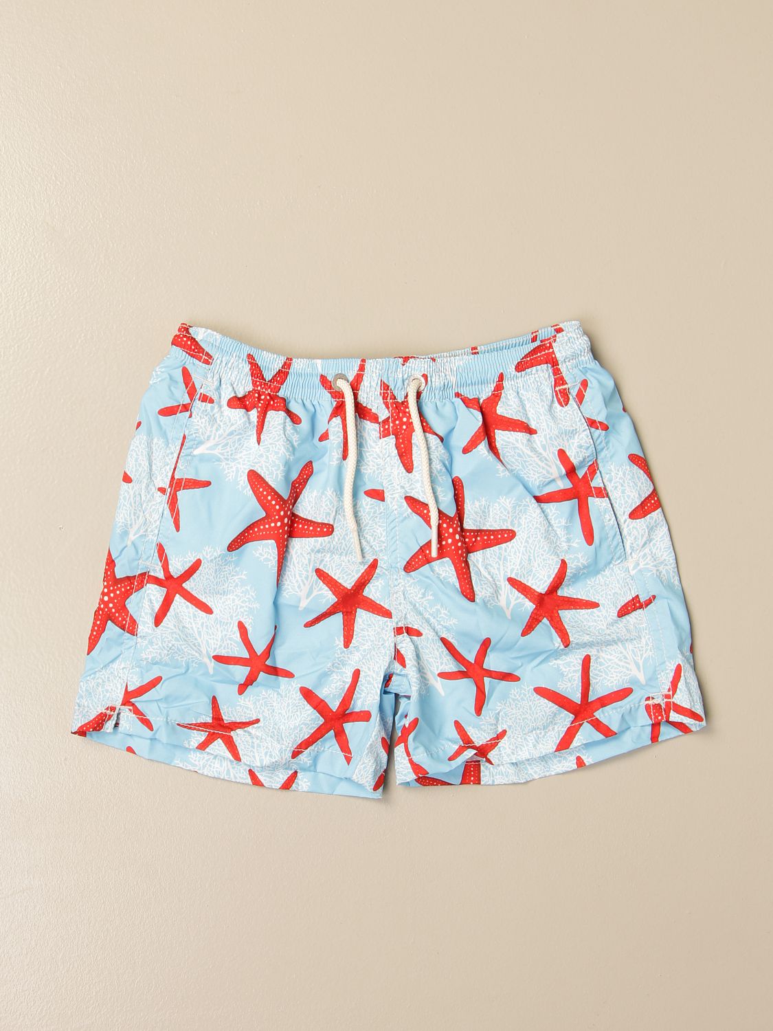 Starfish Print Swim Trunks