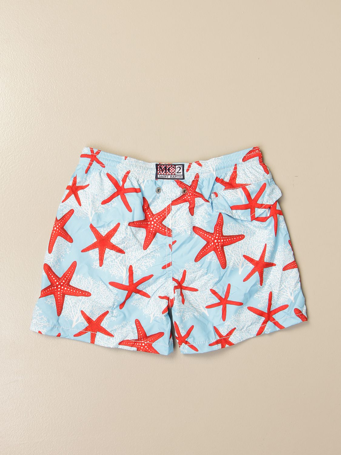 Starfish Print Swim Trunks