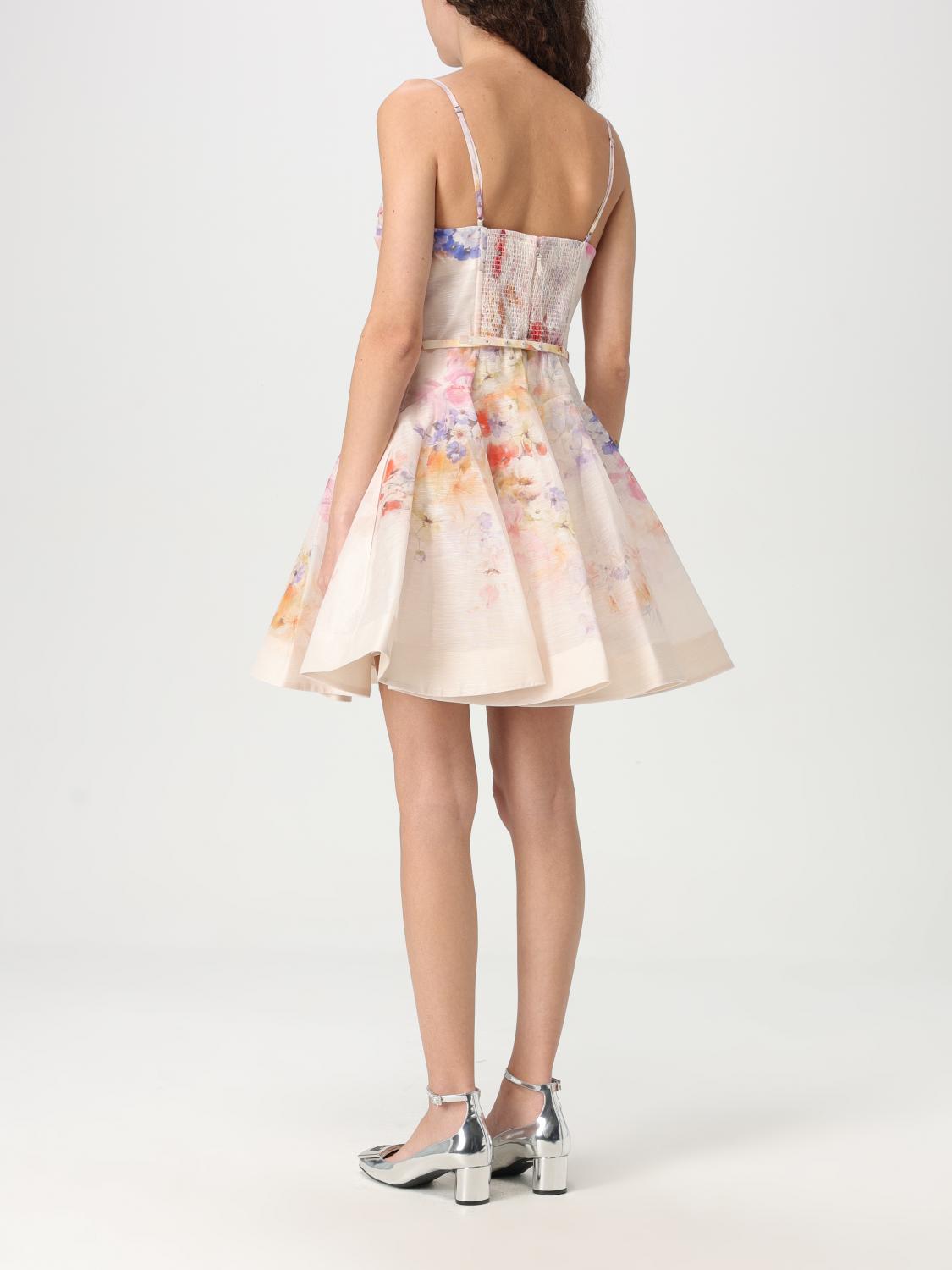 Floral Mini Dress CutOut Detail