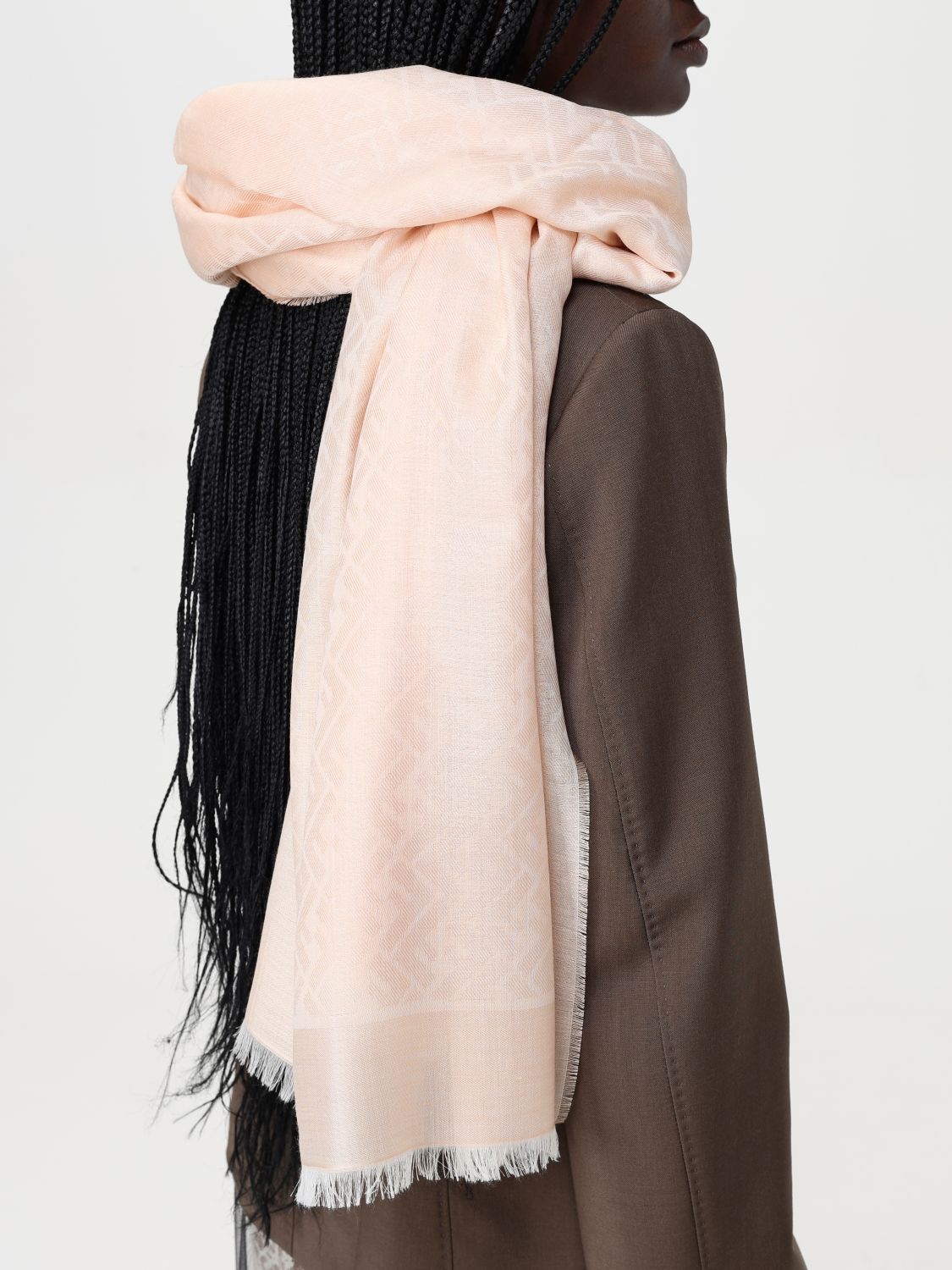 Cashmere Scarf Peach