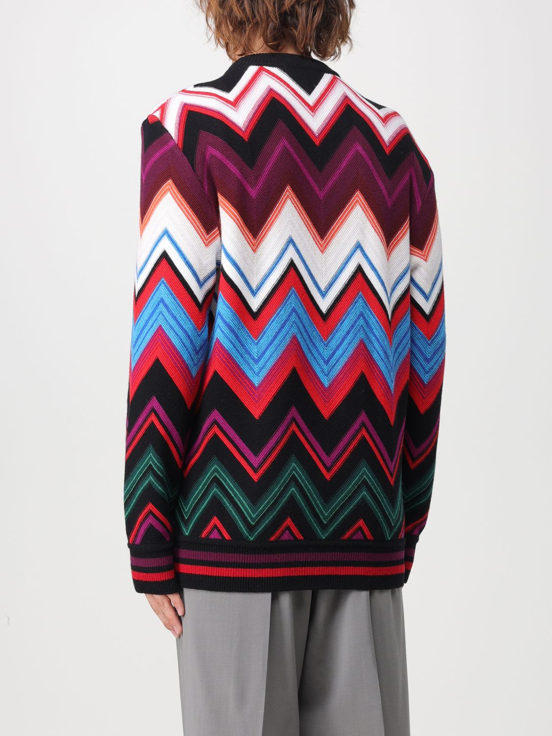 Chevron Knit Pullover Sweater
