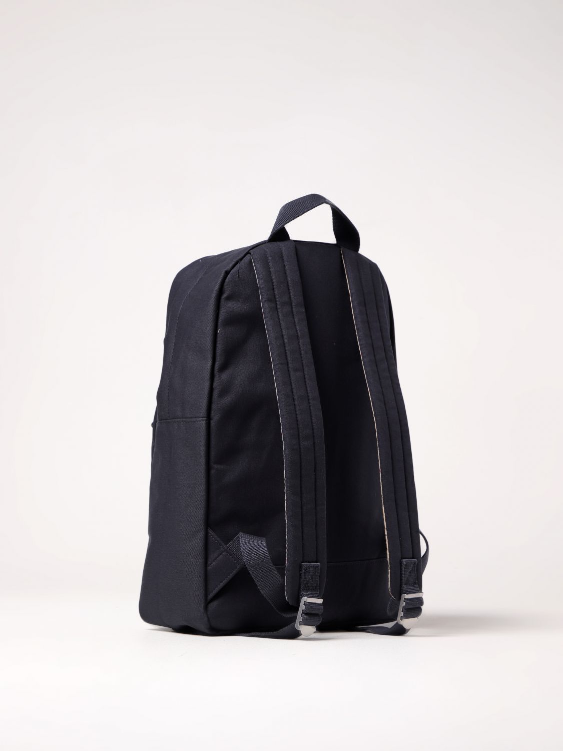 Luxury Leather-Trimmed Backpack with Multiple Compartments
