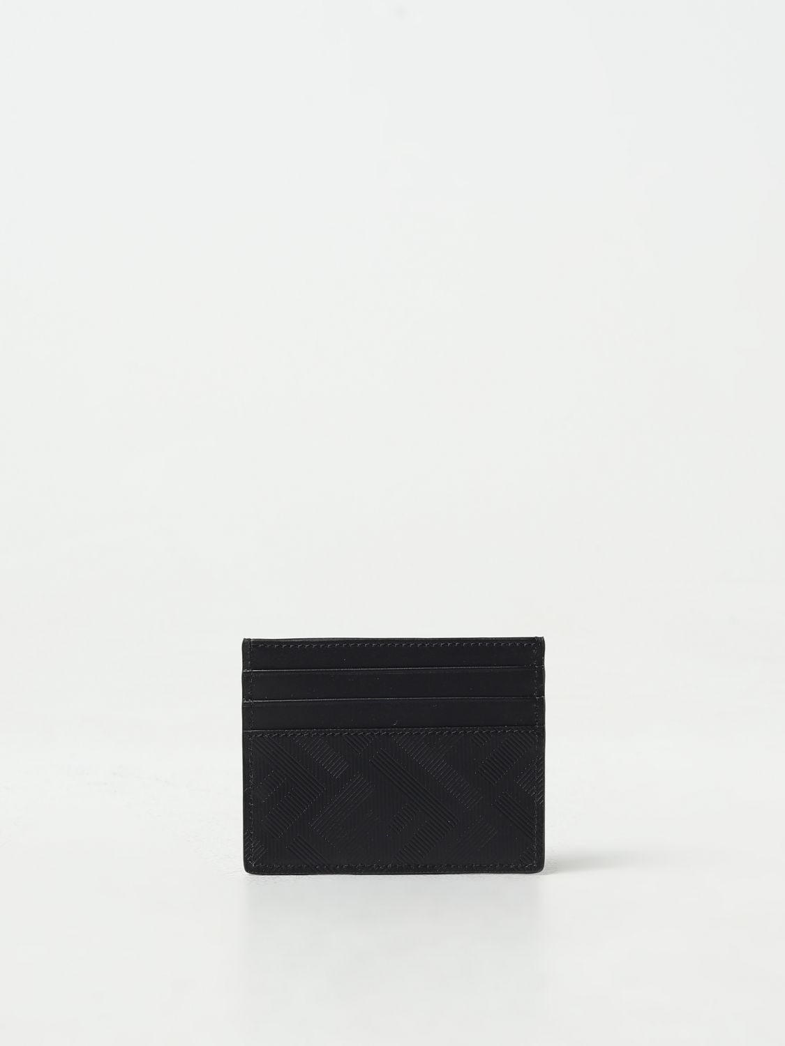 Leather Card Holder with Embossed Logo