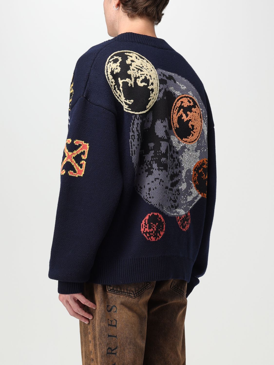 Pixel Moon Varsity Cardigan