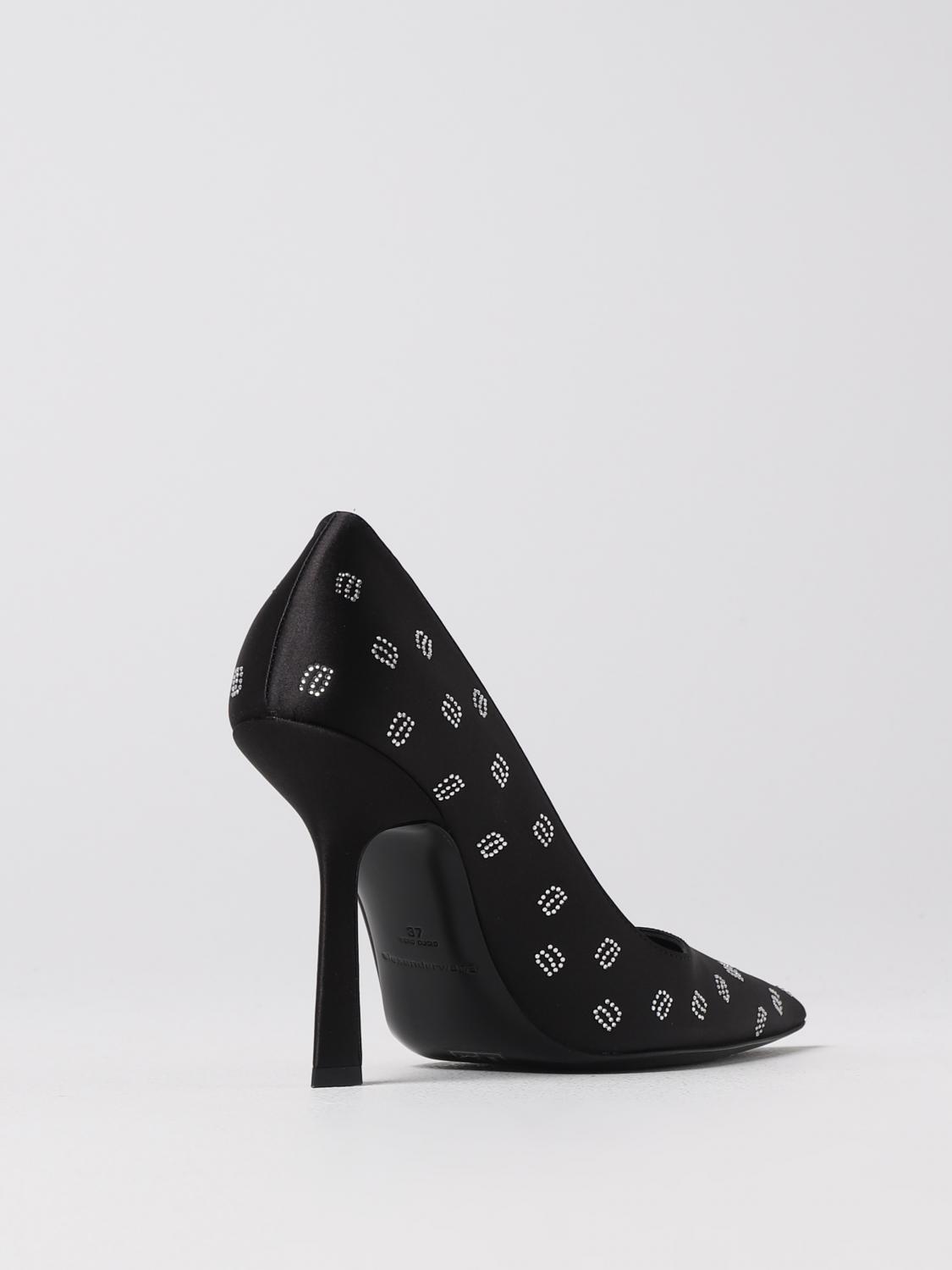 Embellished Satin Pumps