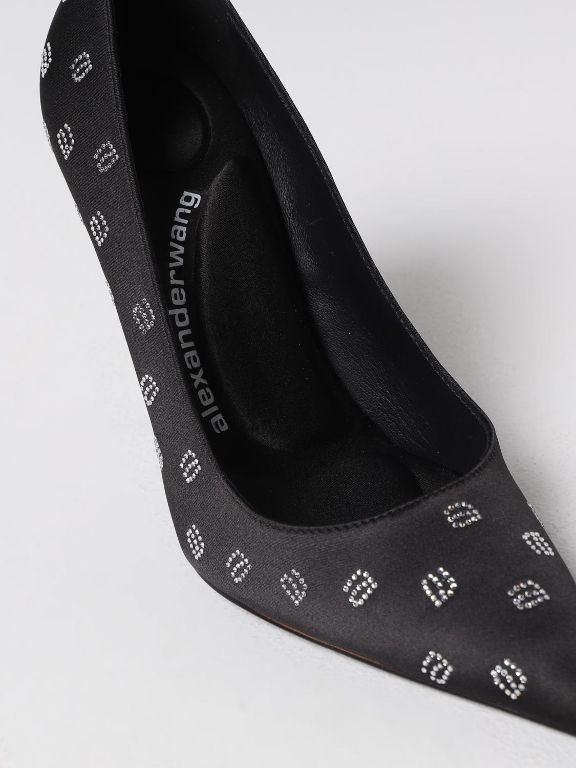 Embellished Satin Pumps