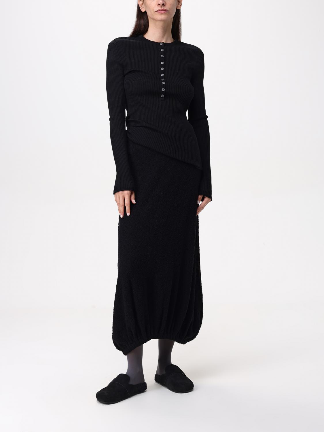 Rus Boucle Midi Skirt