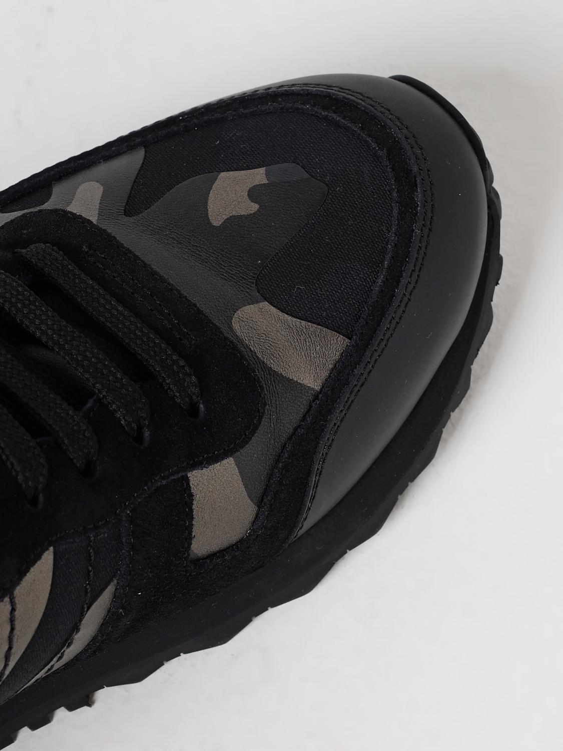 Leather Low-Top Sneakers with Stud Detailing