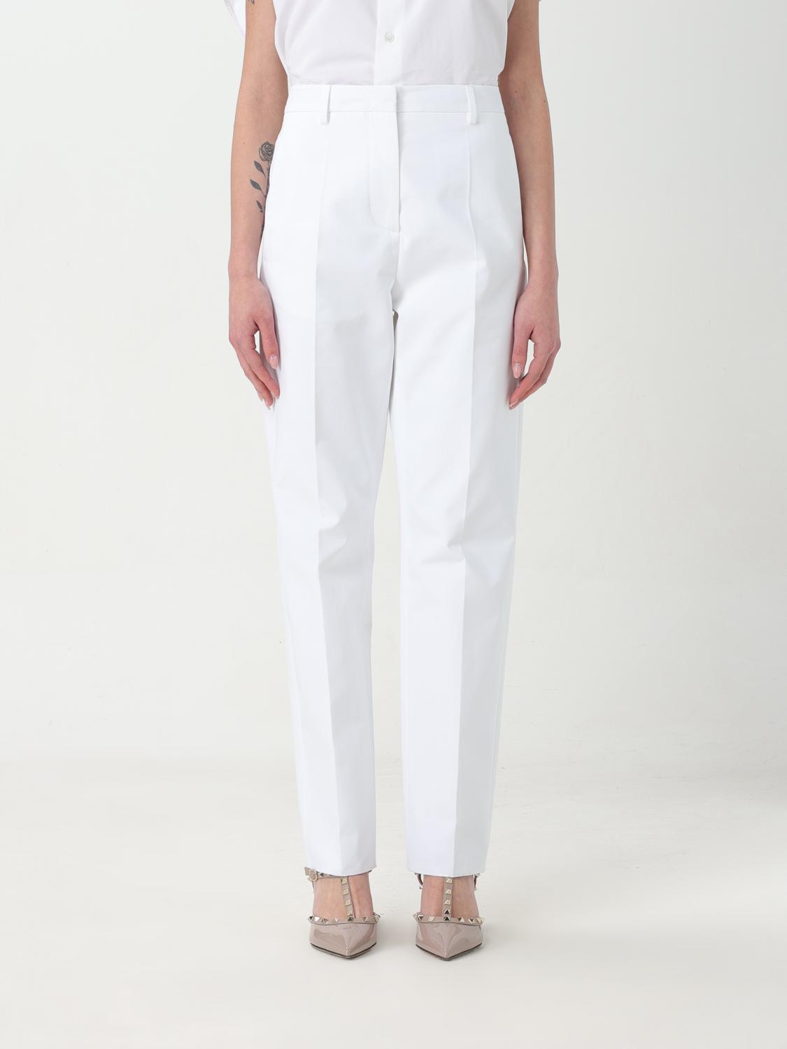 Straight Leg Cotton Pants
