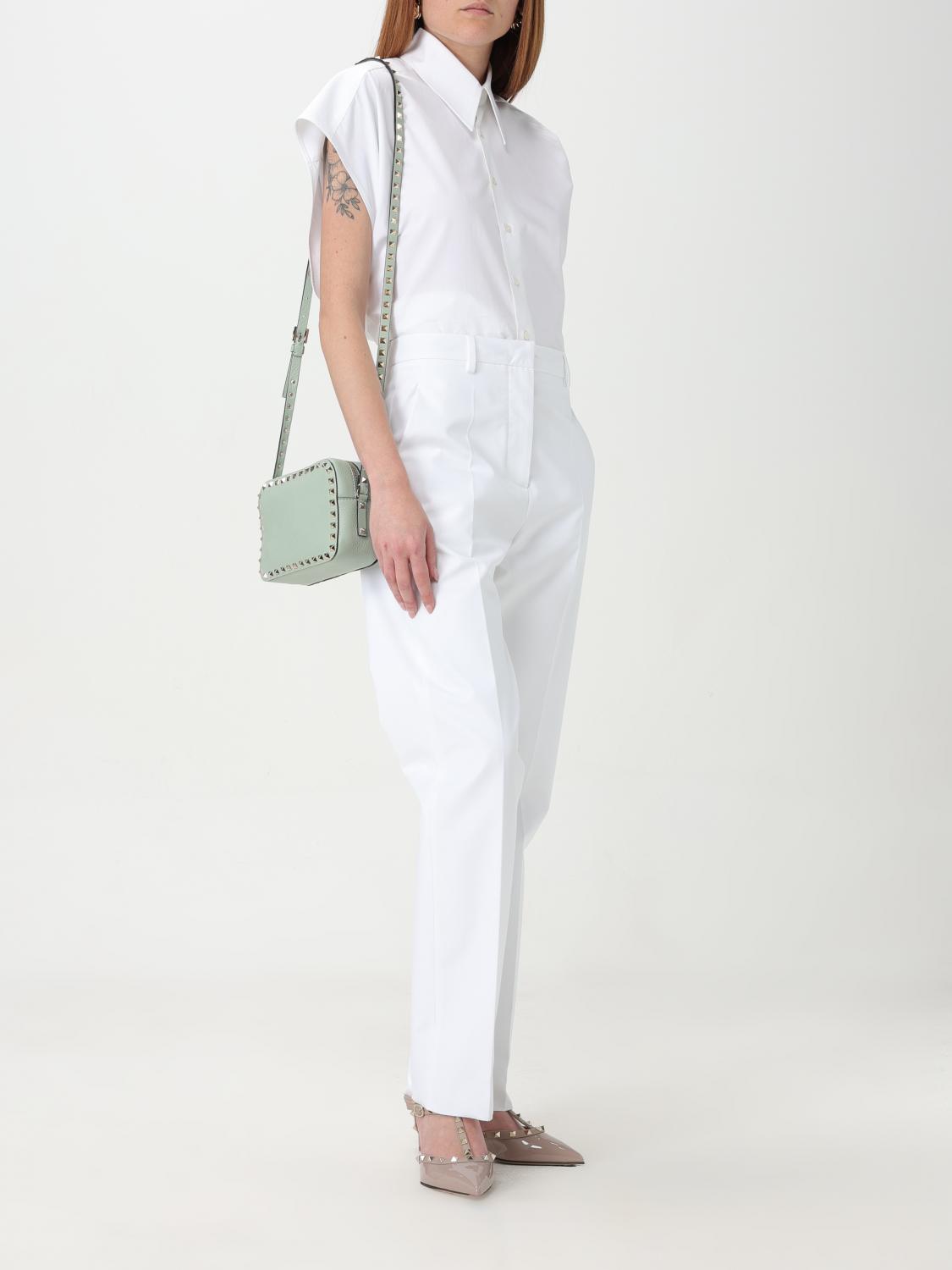 Straight Leg Cotton Pants