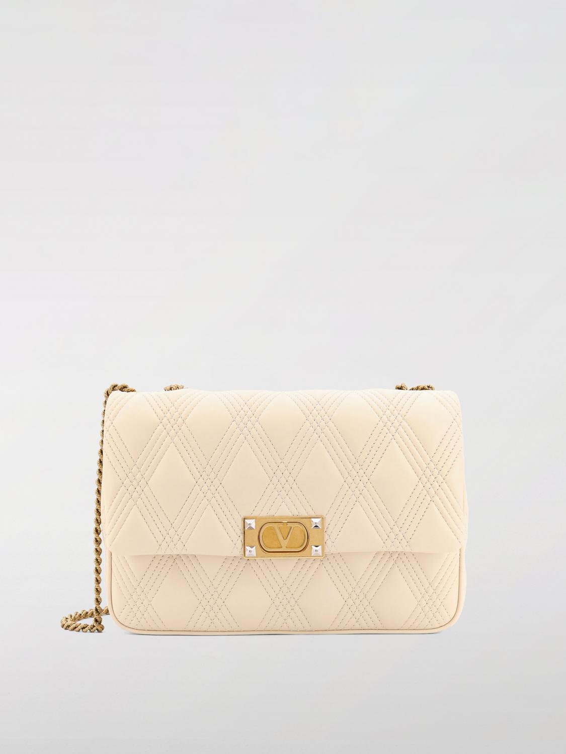 Roman Stud Quilted Shoulder Bag