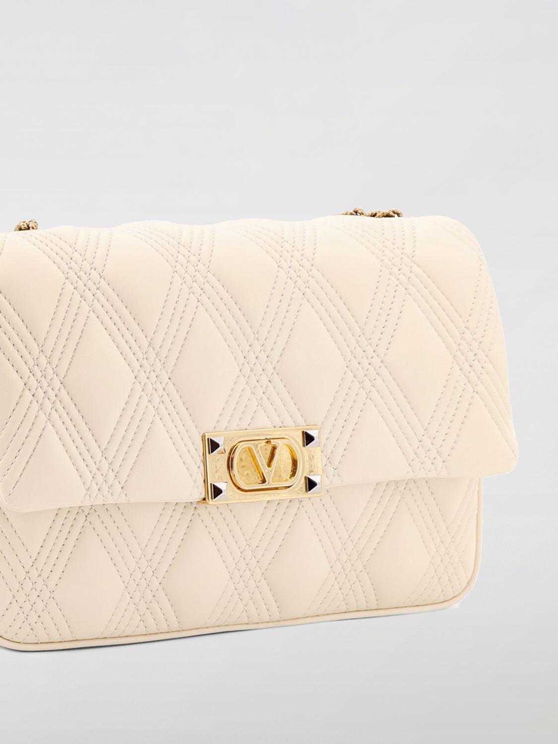 Roman Stud Quilted Shoulder Bag