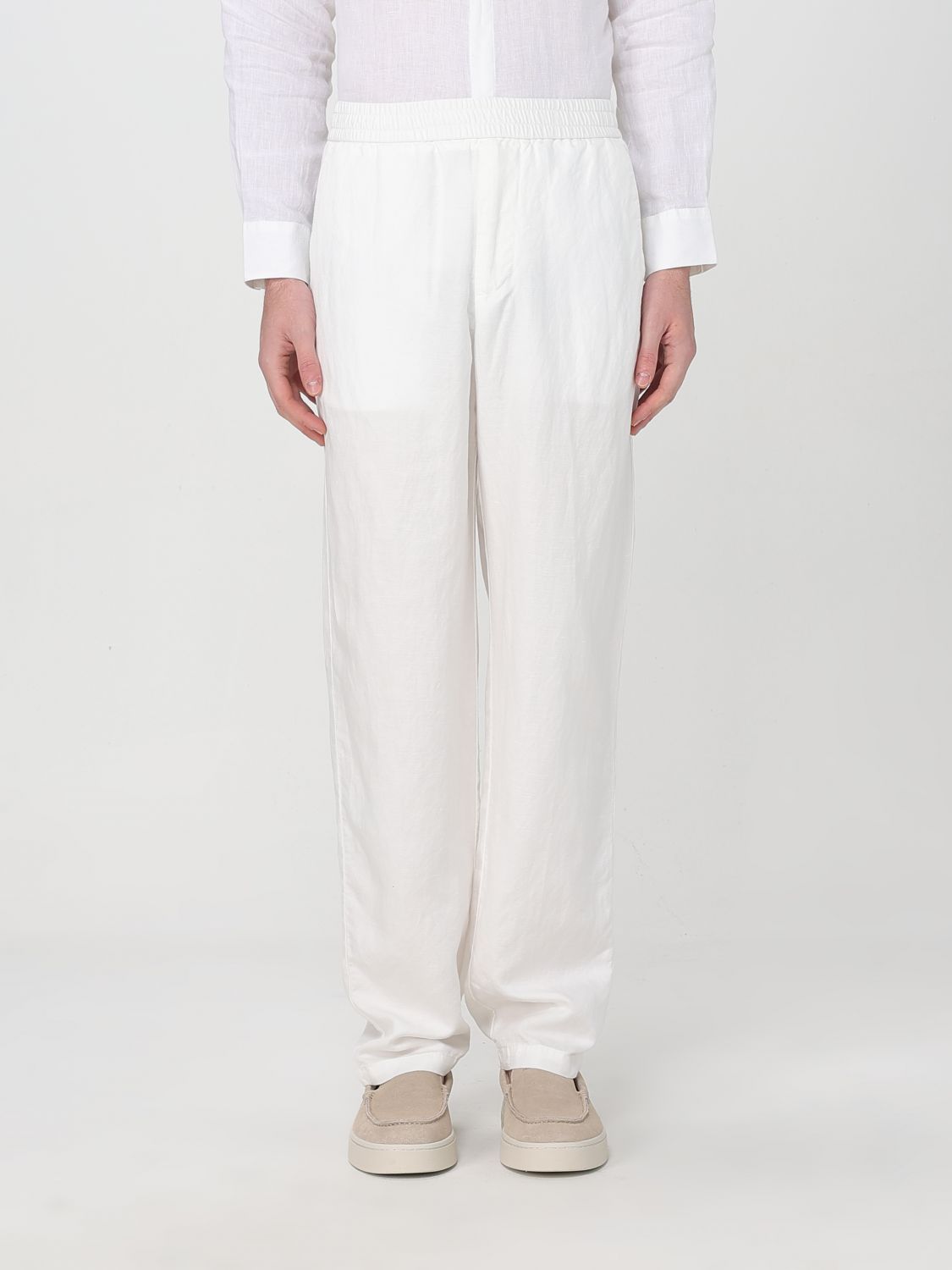 Relaxed Fit Linen Pants