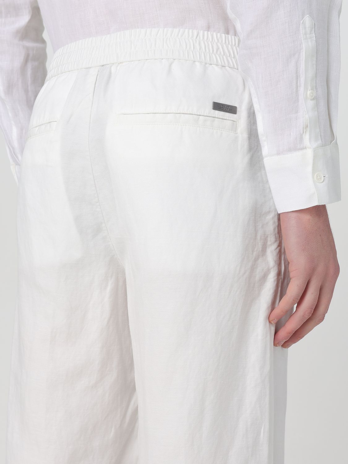 Relaxed Fit Linen Pants