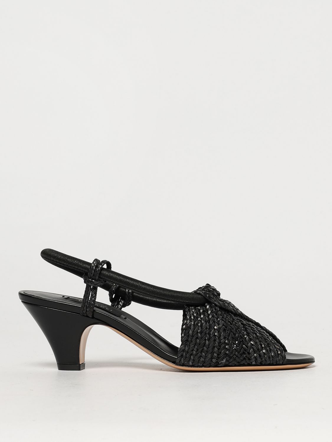 Flat Leather Strappy Sandals