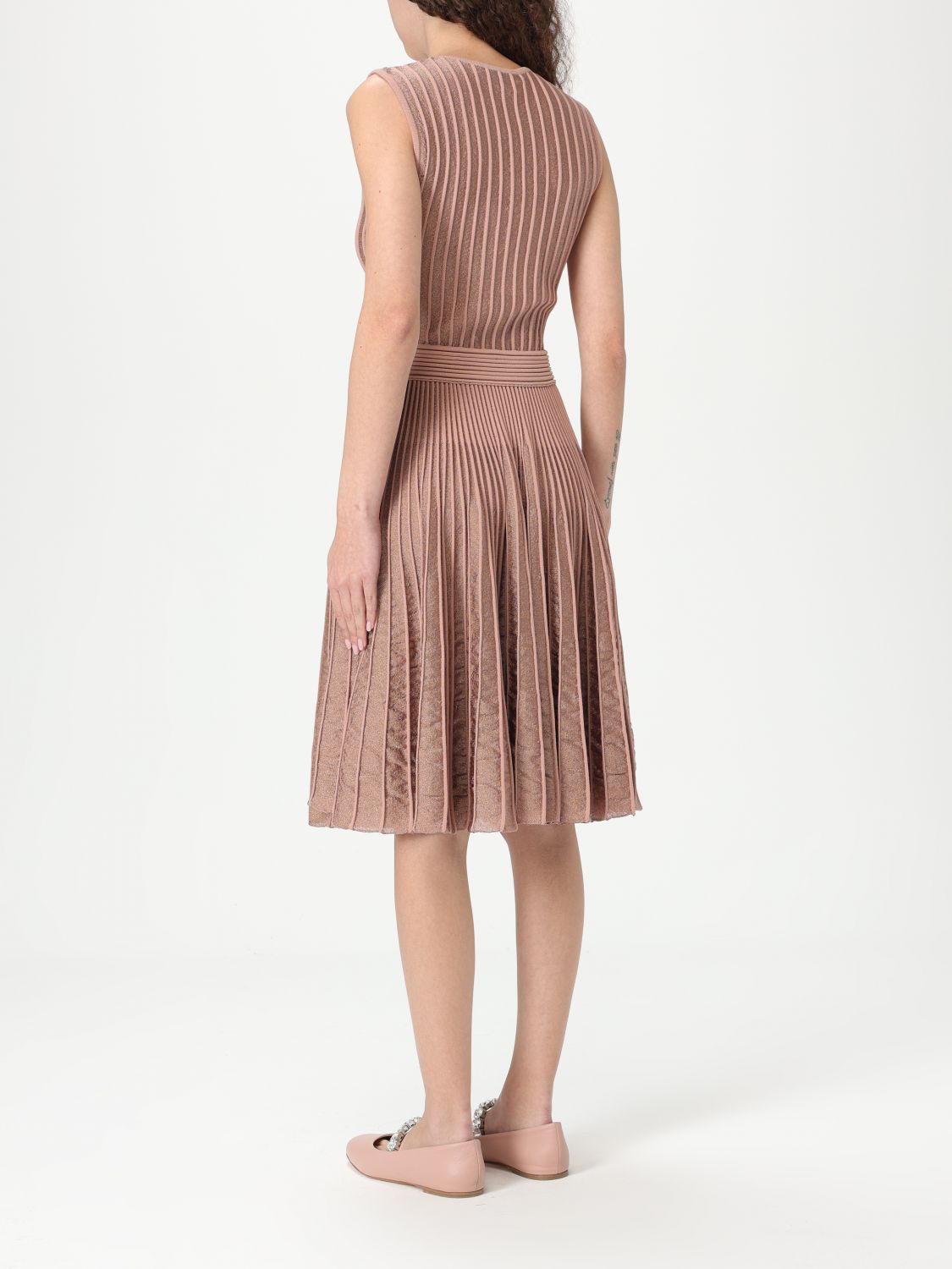 Elegant Knitted Midi Dress