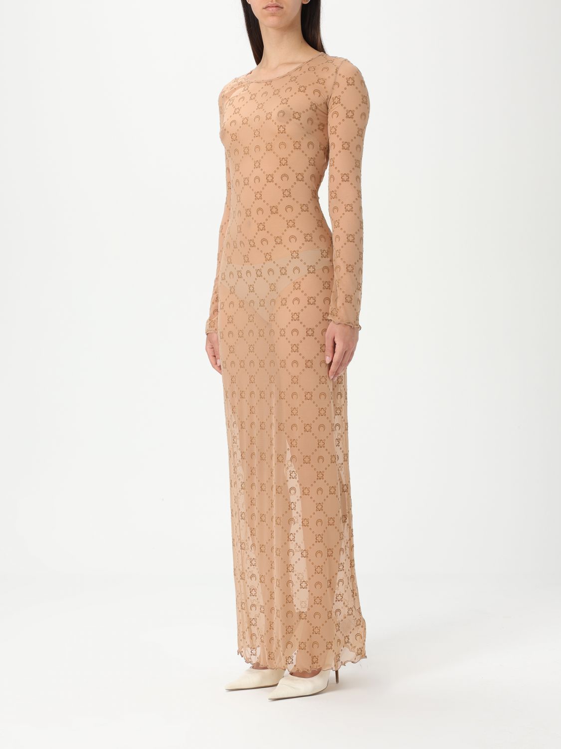 Elegant Fitted Midi Dress with Unique Design