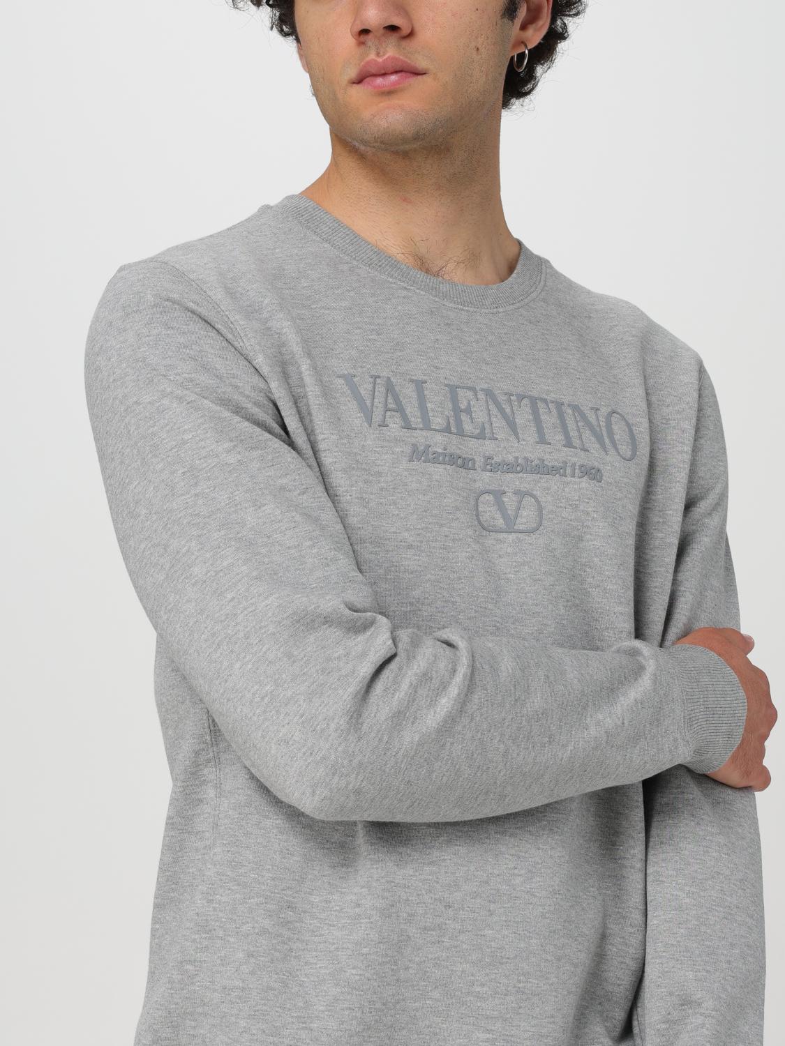 Crew Neck Sweatshirt Valentino Established 1950