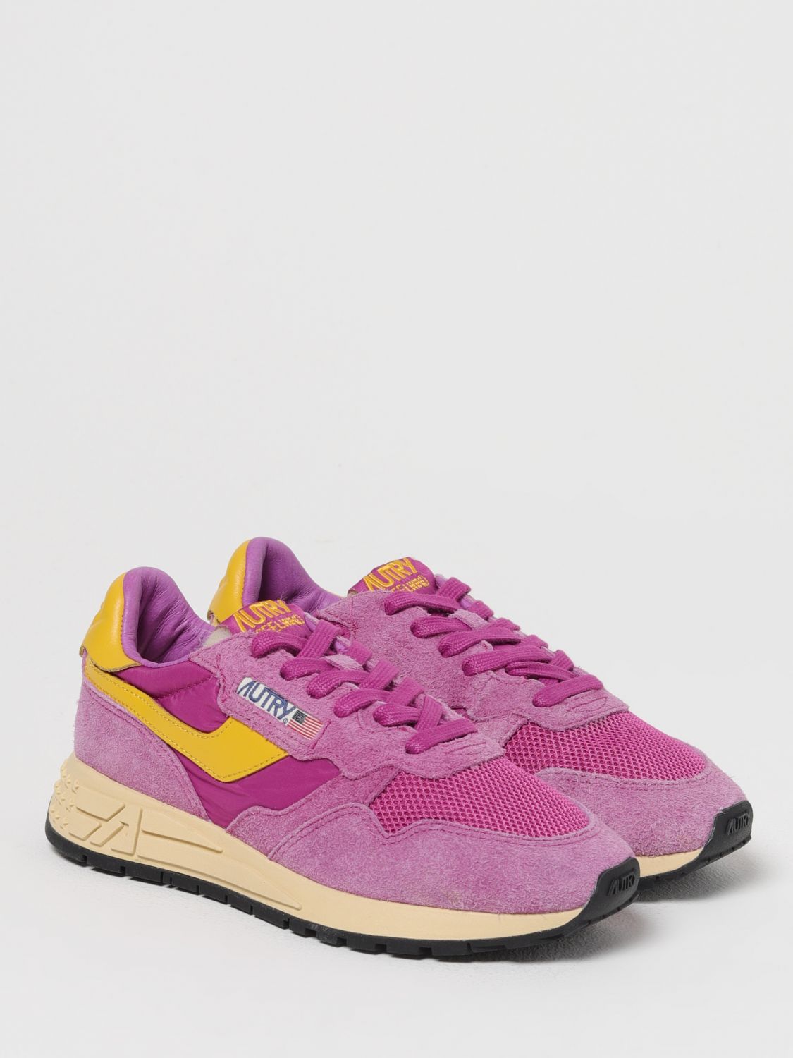Medalist Purple Yellow Sneakers