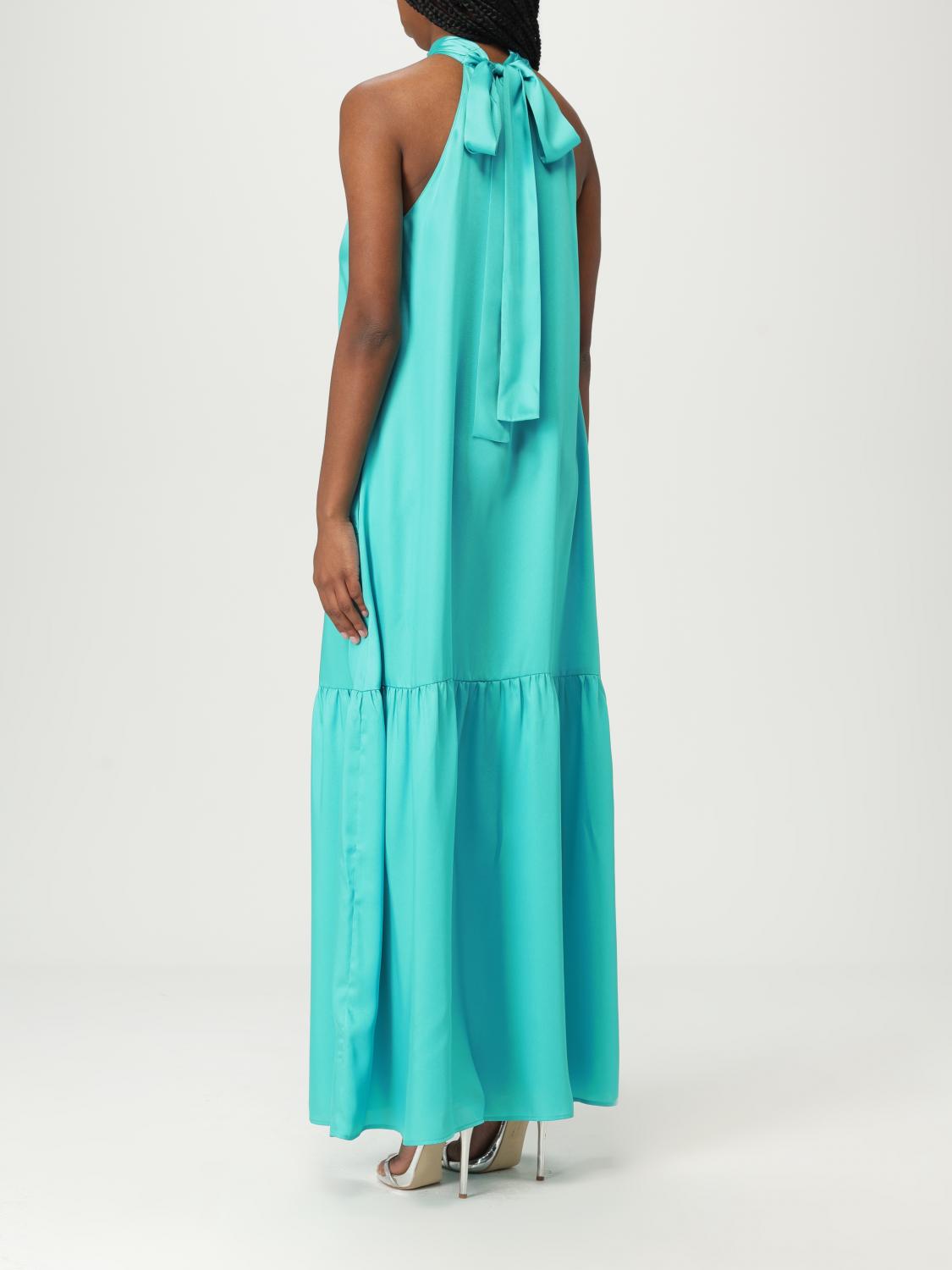 Halter Neck Maxi Dress Tiered Skirt