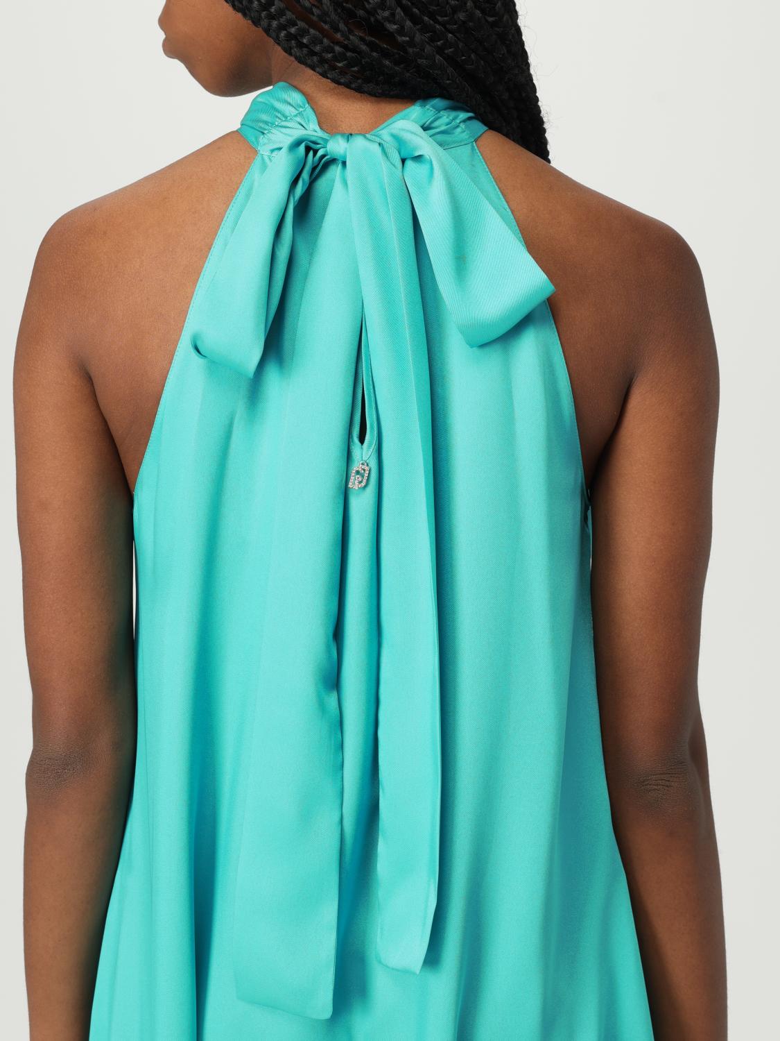 Halter Neck Maxi Dress Tiered Skirt