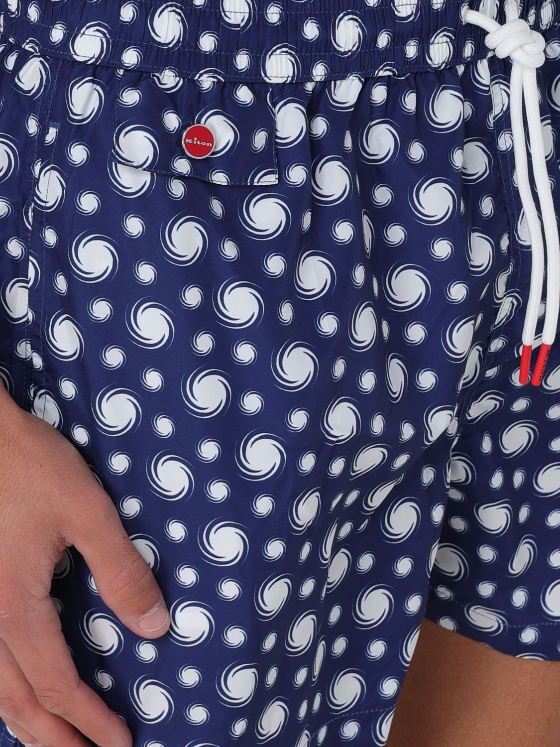 Swirl Dot Swim Trunks