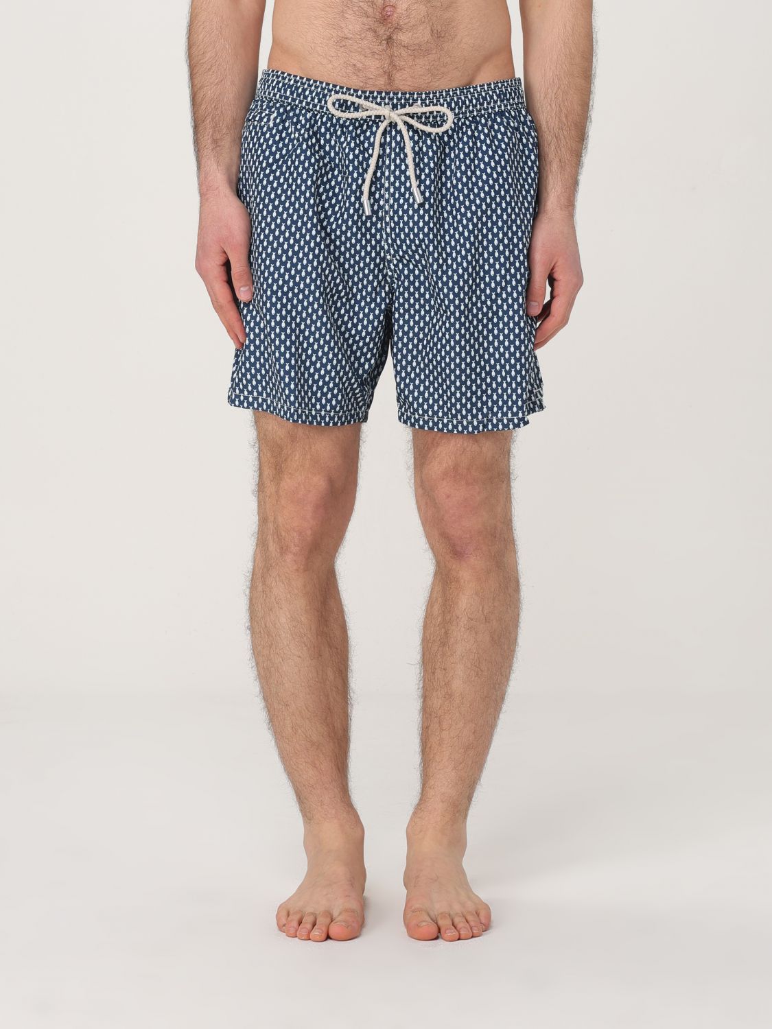 Pineapple Print Swim Trunks