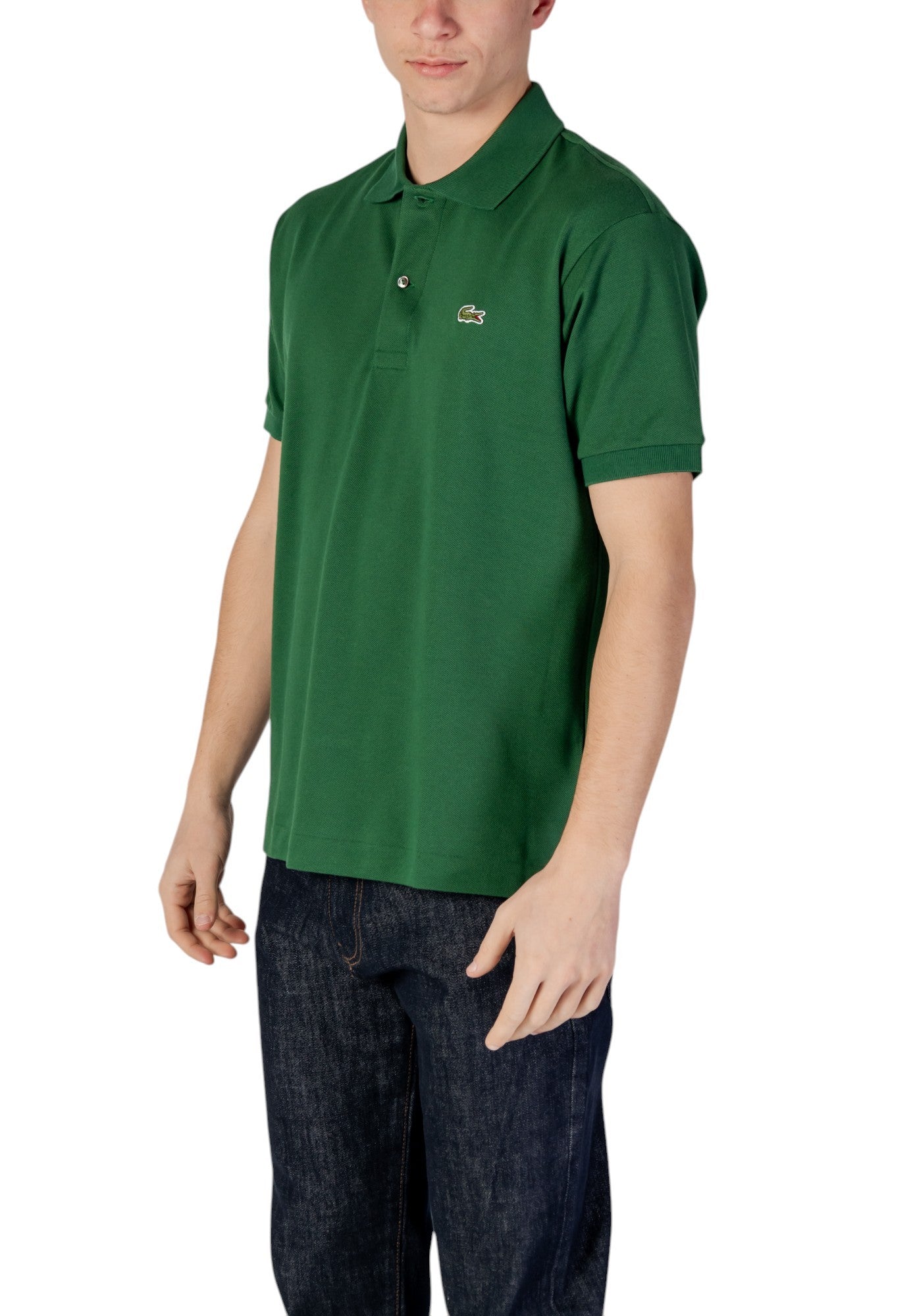 Short Sleeve Polo Shirt with Buttons