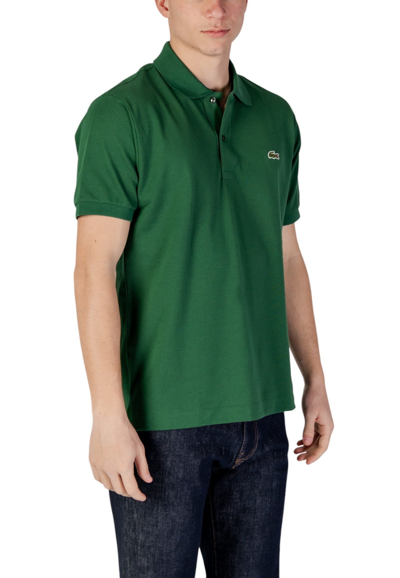 Short Sleeve Polo Shirt with Buttons