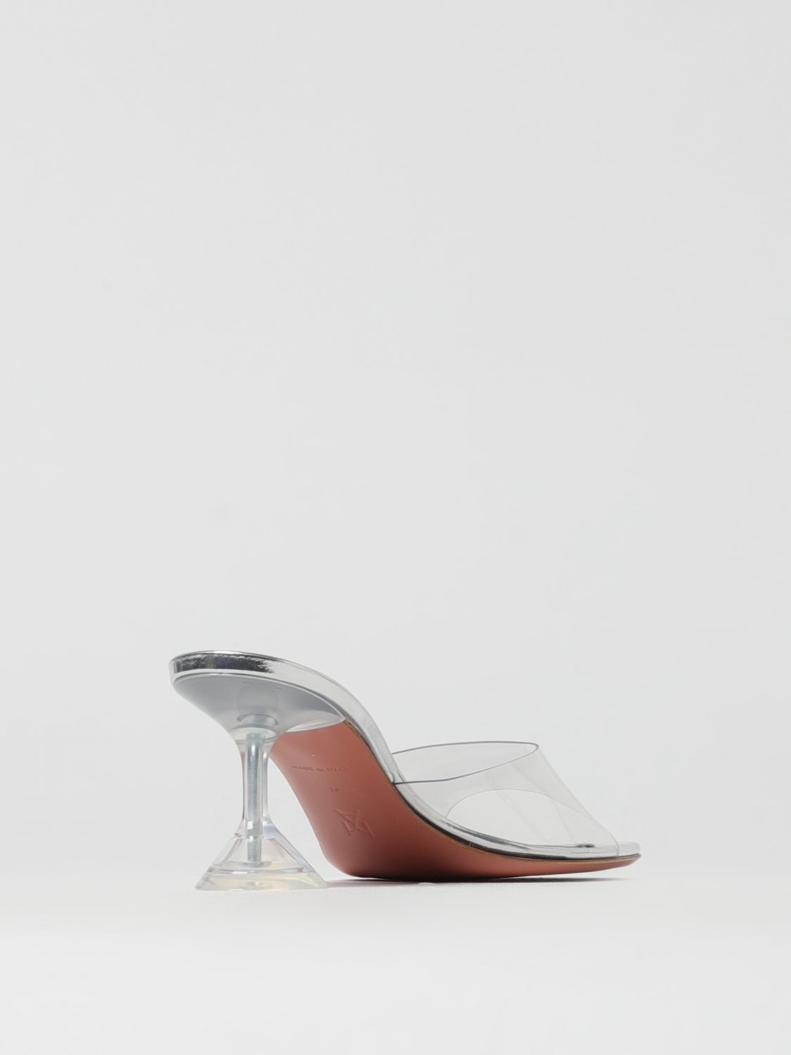 Lupita Glass Slipper PVC Heels