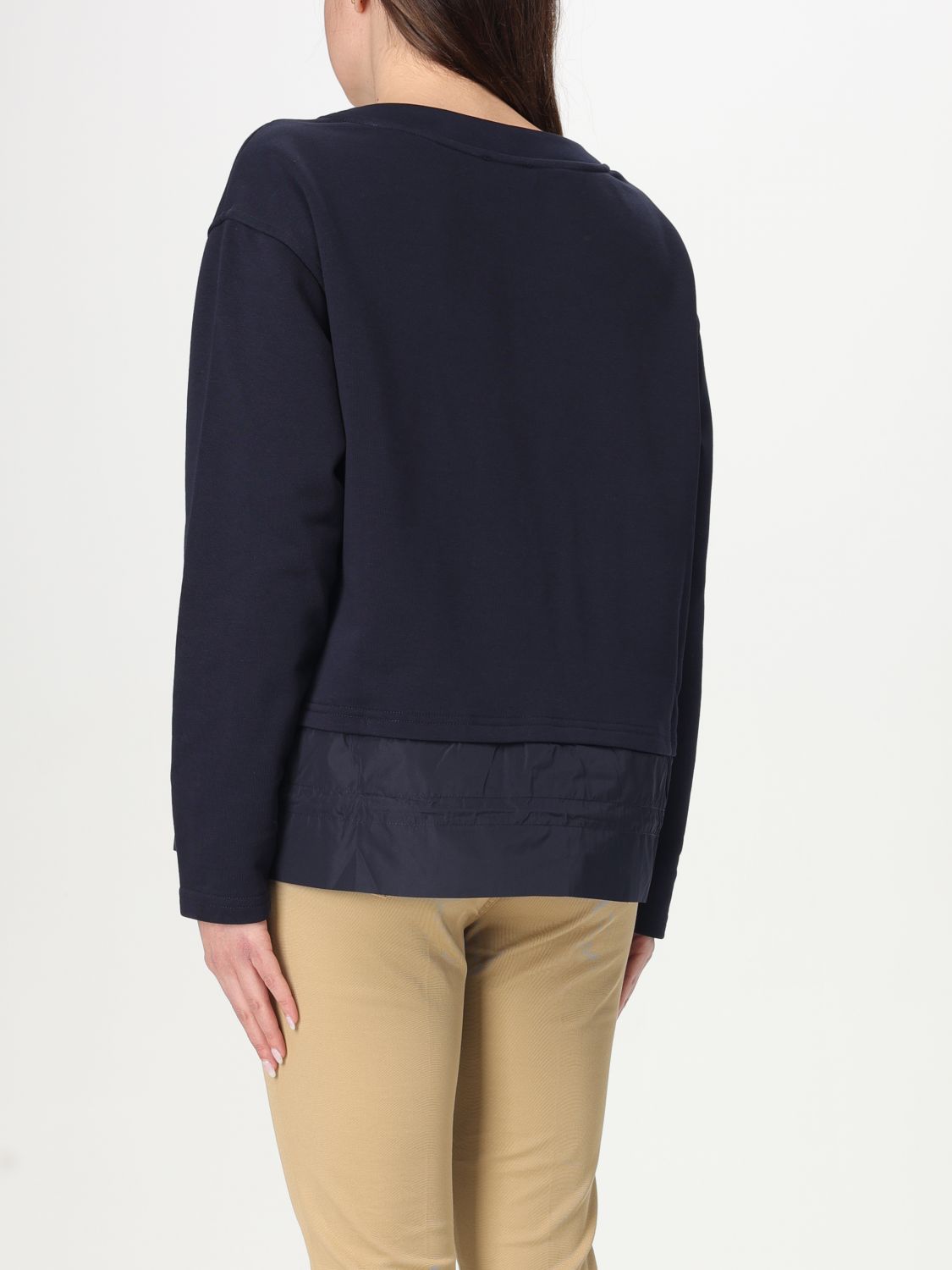 Layered Sweatshirt Pullover Top