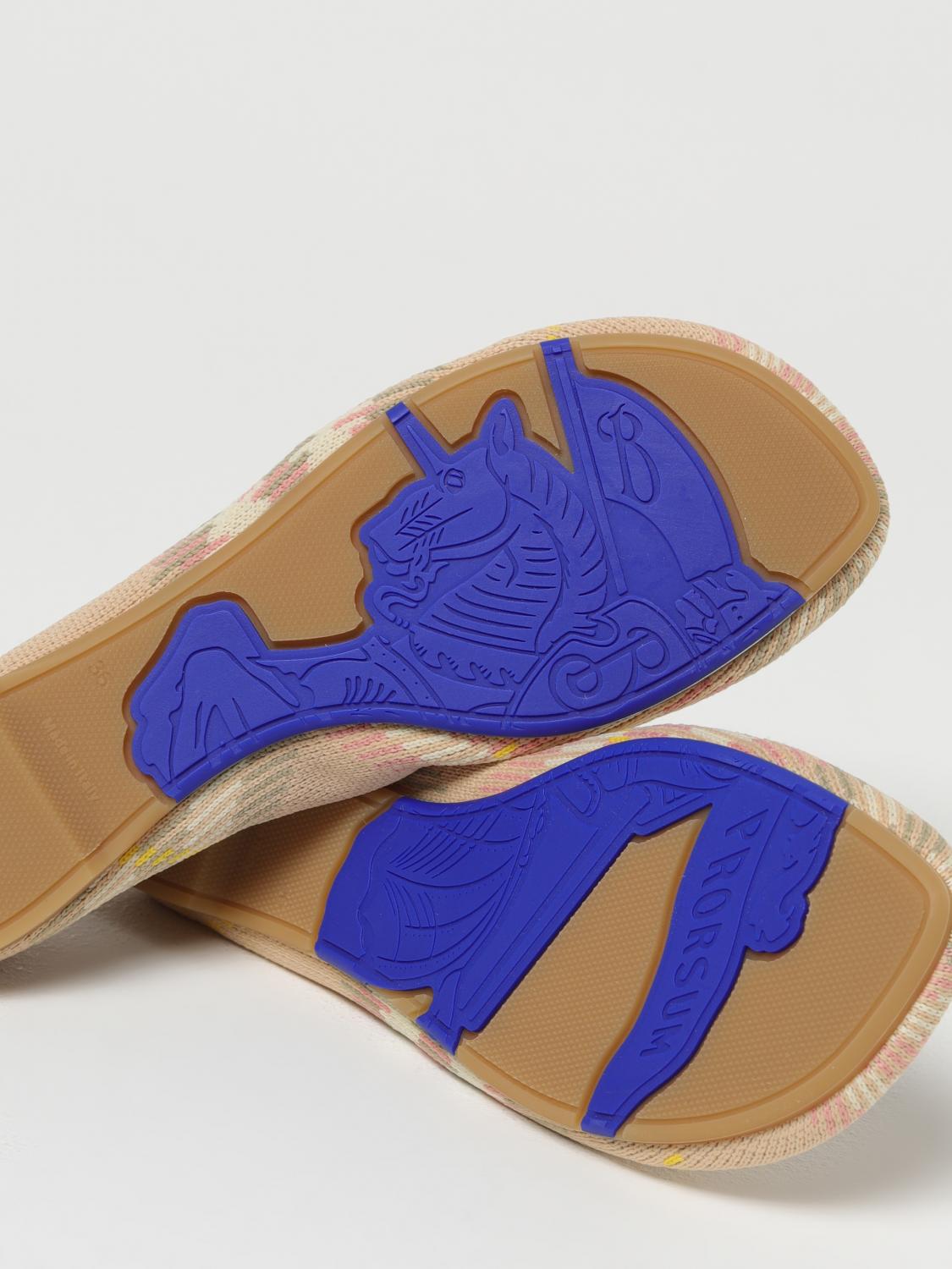 Knitted Plaid Ballerina Flats