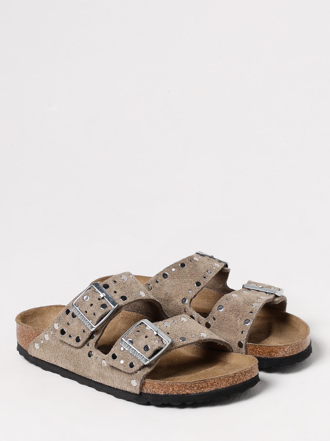 Arizona Studded Suede Sandals