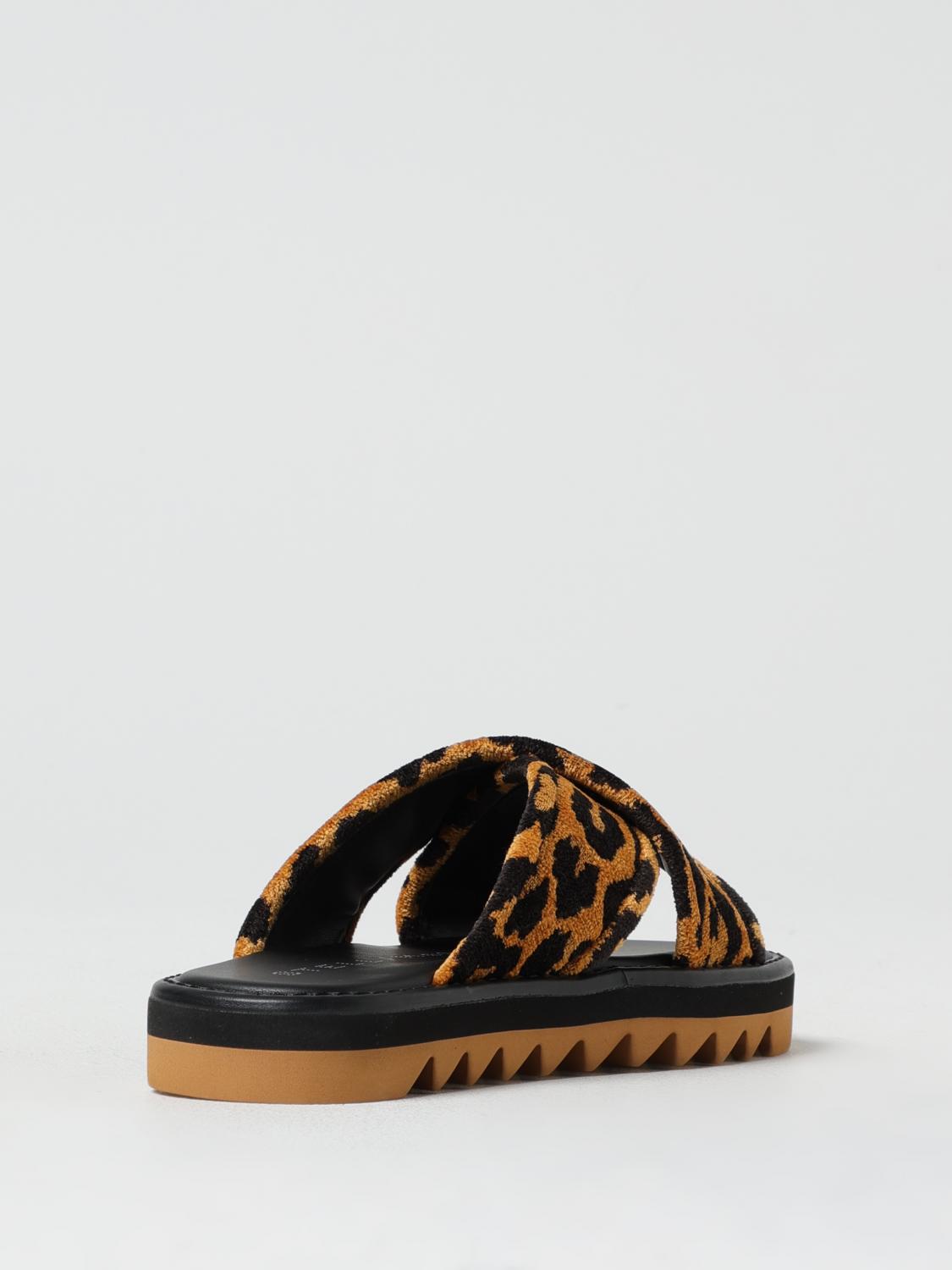 Loop Platform Slides Leopard Print
