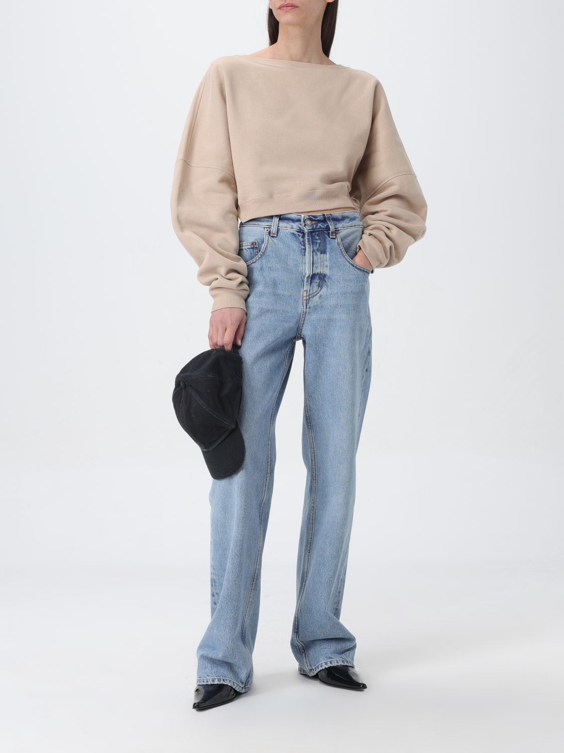 Cropped Pullover Sweater