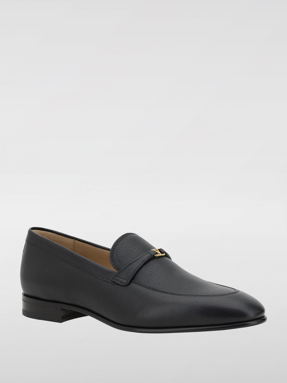 Rockstud Untitled Leather Loafers