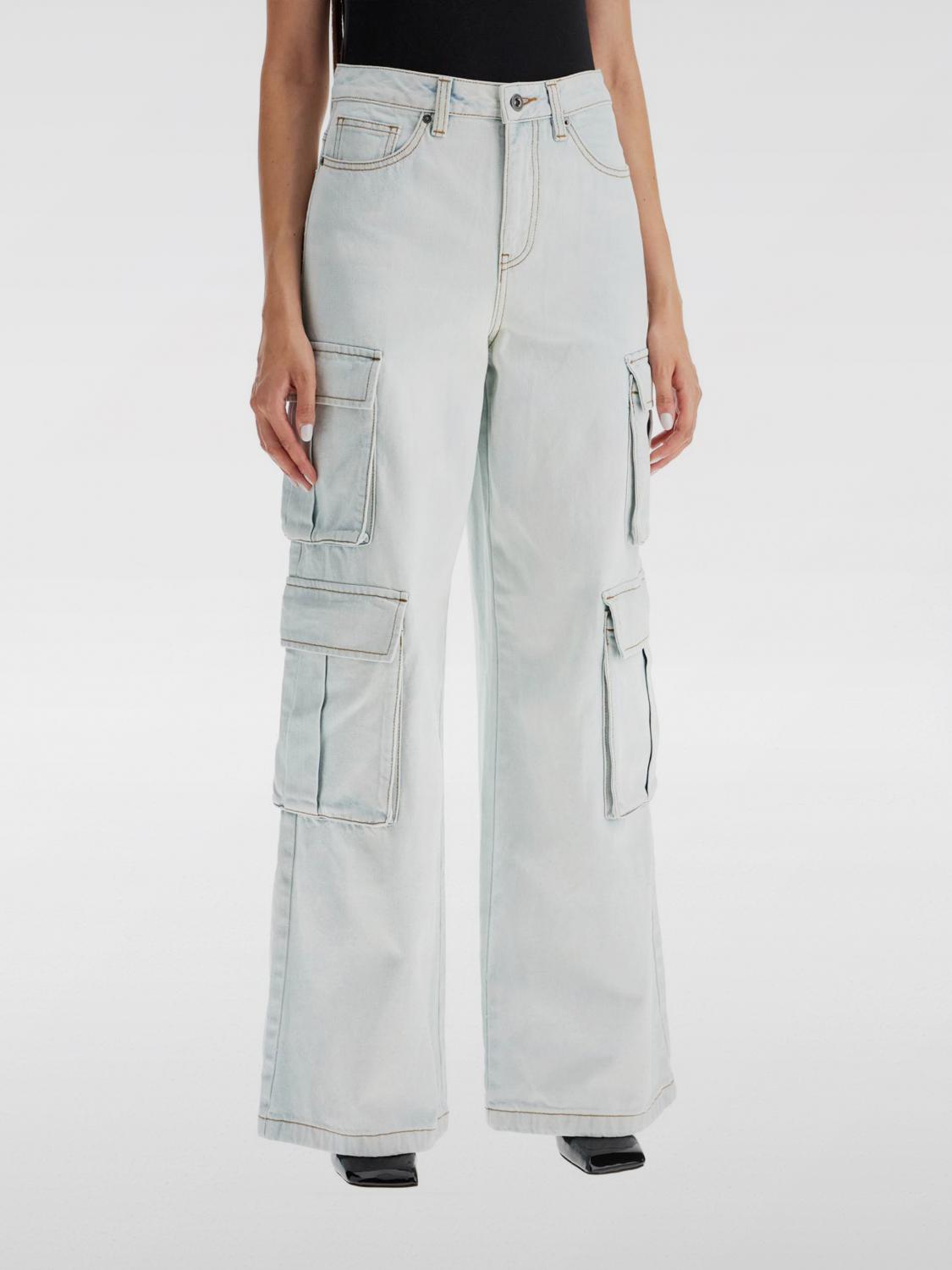 Wide Leg Cargo Jeans