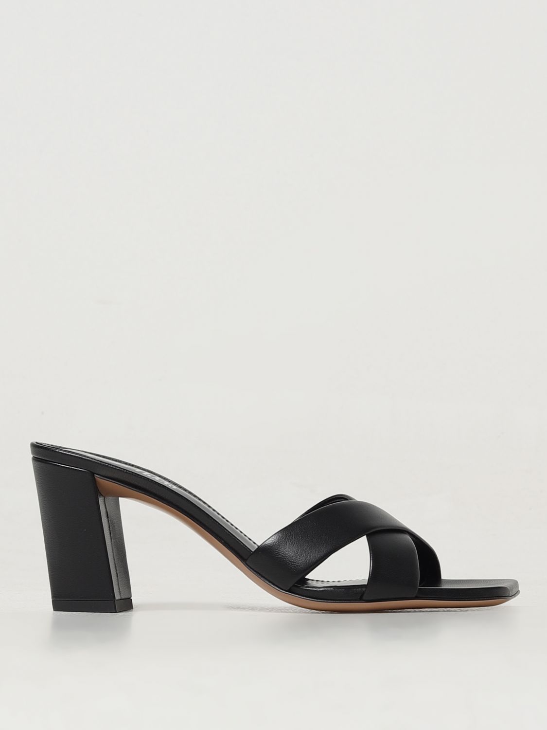 CrossStrap Block Heel Sandals