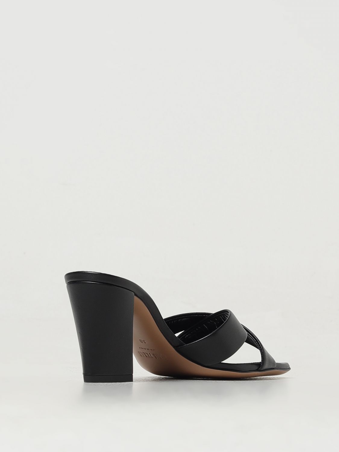 CrossStrap Block Heel Sandals