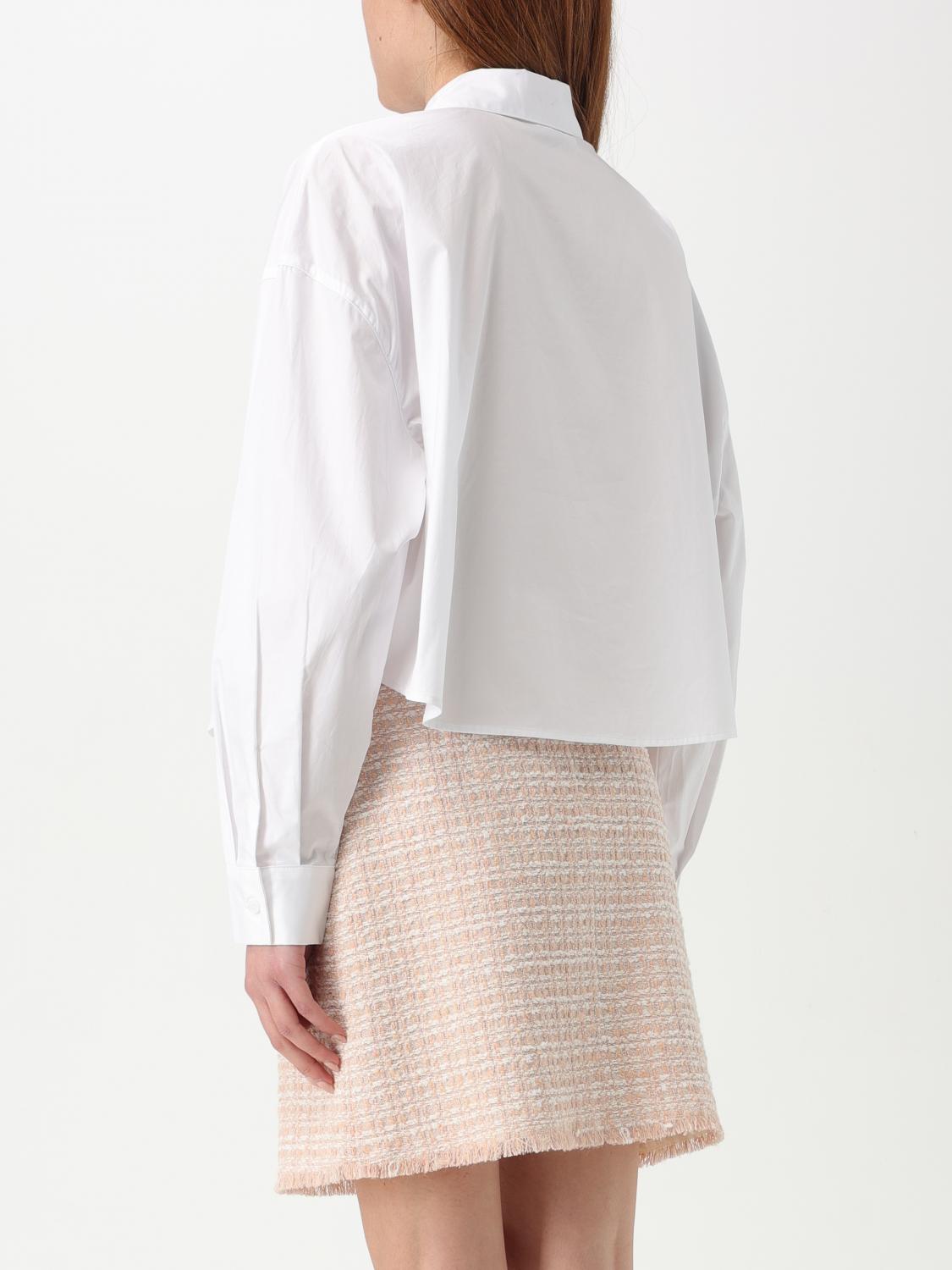 Cropped Poplin Shirt